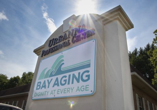 Bay Aging Sign